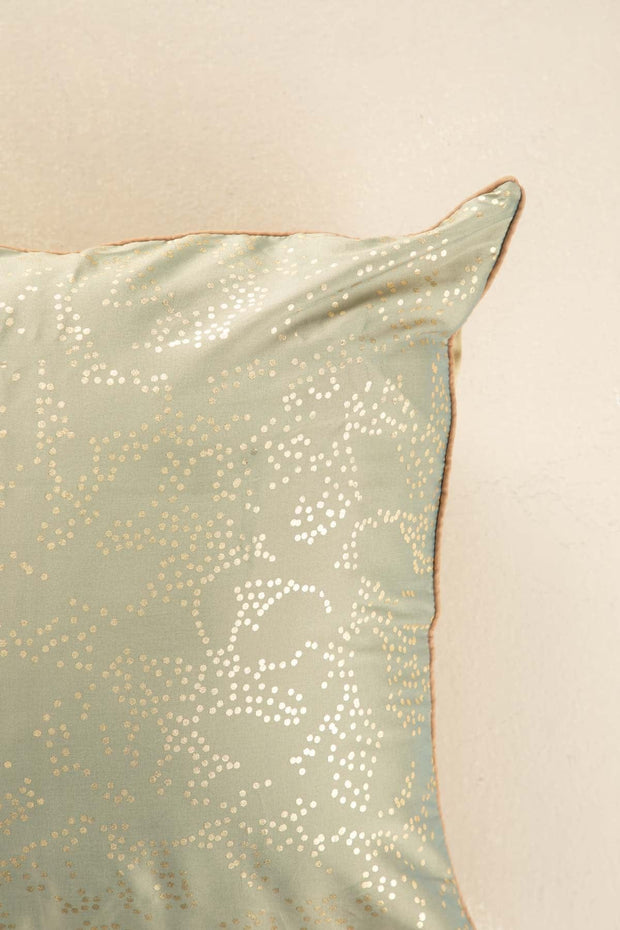 10000017813 KABINI STARS CUSHION COVER MISTY GOLD