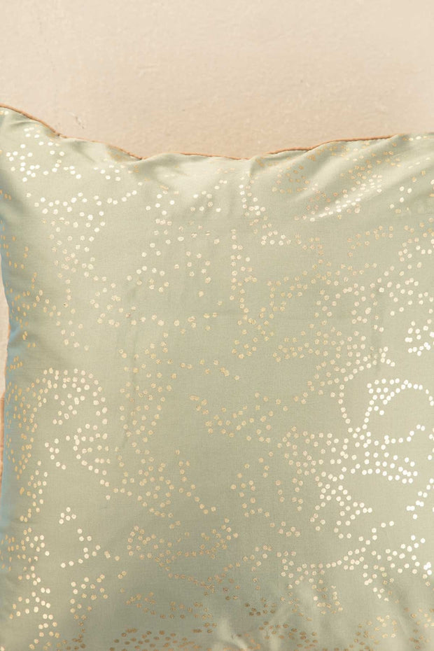 10000017813 KABINI STARS CUSHION COVER MISTY GOLD