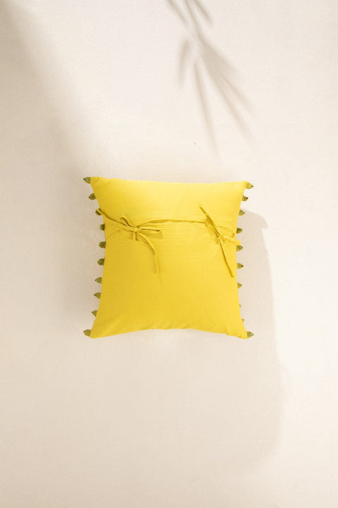 10000017818 FREEDOM TREE EMBROIDERED CUSHION COVER ZEST LIME \