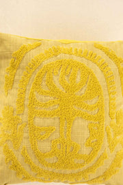 10000017818 FREEDOM TREE EMBROIDERED CUSHION COVER ZEST LIME \