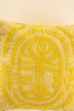 10000017818 FREEDOM TREE EMBROIDERED CUSHION COVER ZEST LIME \
