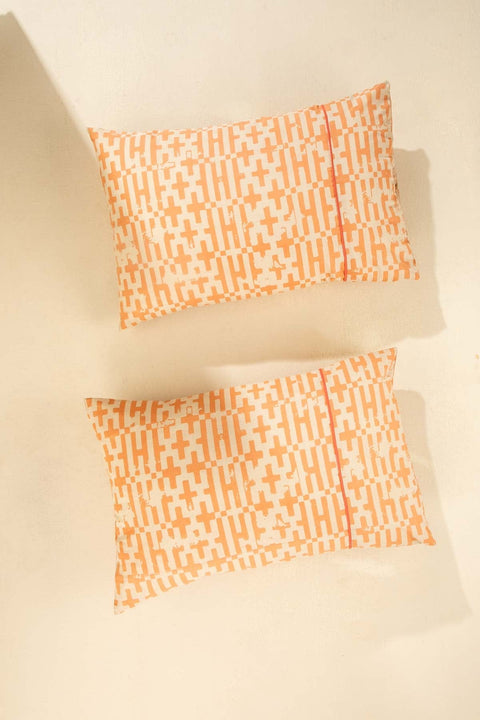 10000017843GYAMATI PILLOW COVER (SET OF 2) RUST