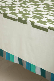 10000017872 PALMYRAM TABLE COVER SMALL SAGE GREEN