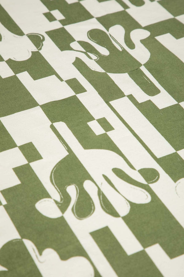 10000017872 PALMYRAM TABLE COVER SMALL SAGE GREEN