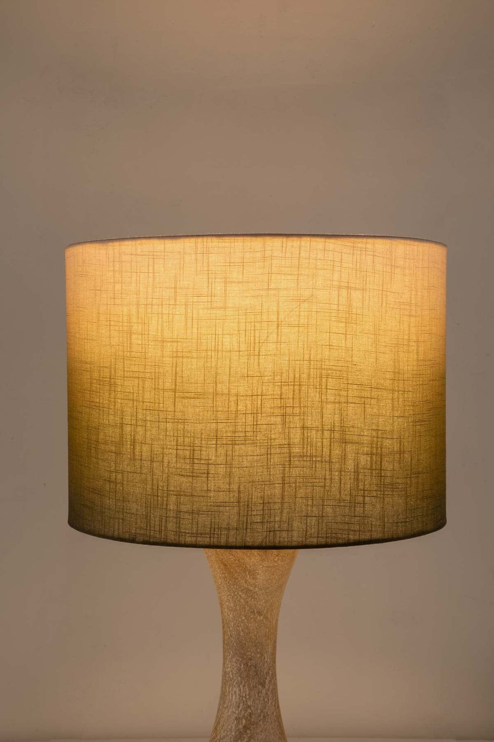 Akshaya Large Drum Lampshade (Olive Green)