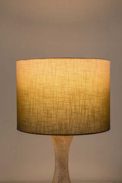 Akshaya Large Drum Lampshade (Olive Green)