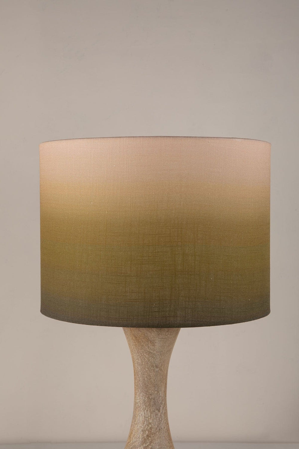 Akshaya Large Drum Lampshade (Olive Green)