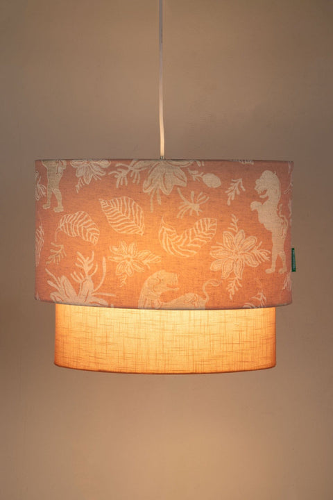 10000017897 AHNAN OVAL PENDANT SOFT PINK