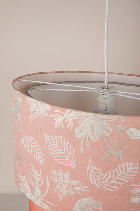 10000017897 AHNAN OVAL PENDANT SOFT PINK