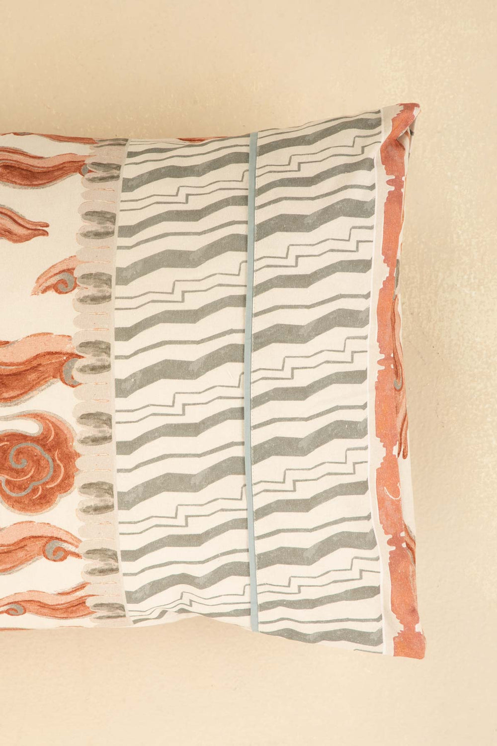 10000017916SILVER LINING PILLOW COVER (SET OF 2) RUST