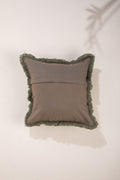 SOLID & TEXTURED CUSHIONS Kufri Forest Sage Cushion Cover (46 X 46 Cm)