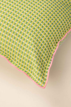 SOLID & TEXTURED CUSHIONS Code Shadow Fresh Green Cushion Cover (41 X 41 Cm)