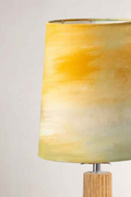 Bulb Table Lamp with Terai Grassland Taper Lampshade (Field Green)