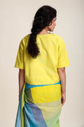 Solid Bihu Blouse (Sunflower Yellow)