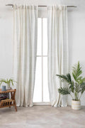 CURTAINS Wireframe Window Blinds In Cotton Fabric (Silver)