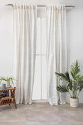 CURTAINS Wireframe Window Blinds In Cotton Fabric (Silver)