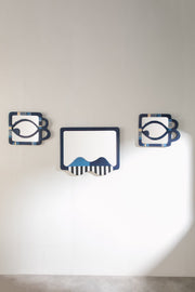 Eye Candy Decorative Mirror (Deep Blue)