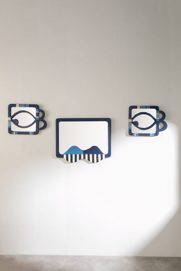 Eye Candy Decorative Mirror (Deep Blue)
