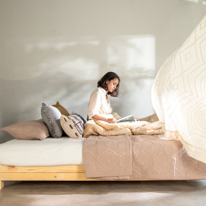 <b>HOME TEXTILES</b><br><br> Bring home layers of comfort, colour, and effortless style. Made for spaces you'll love living in.
