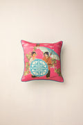 PRINT & PATTERN CUSHIONS A Walk In The Park Fuchsia Cushion Cover (41 X 41 Cm)