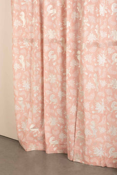 SWATCHES Ahnan Peach Sheer Fabric Swatch