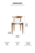 DINING CHAIRS Andaman Acacia Wood Chair