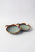 SNACK PLATES Apple Ceramic Snack Plate (Set Of 2)