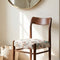 Ay's Retro Dining Chair in Palmyrah Beige Fabric