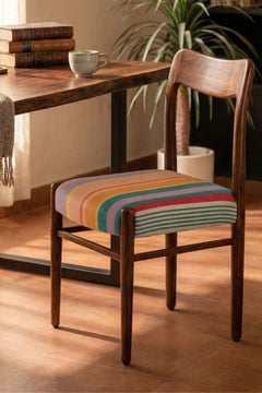 Upholstered Bundle Ay`s Retro Dining Chair in Nu Happy Green Fabric