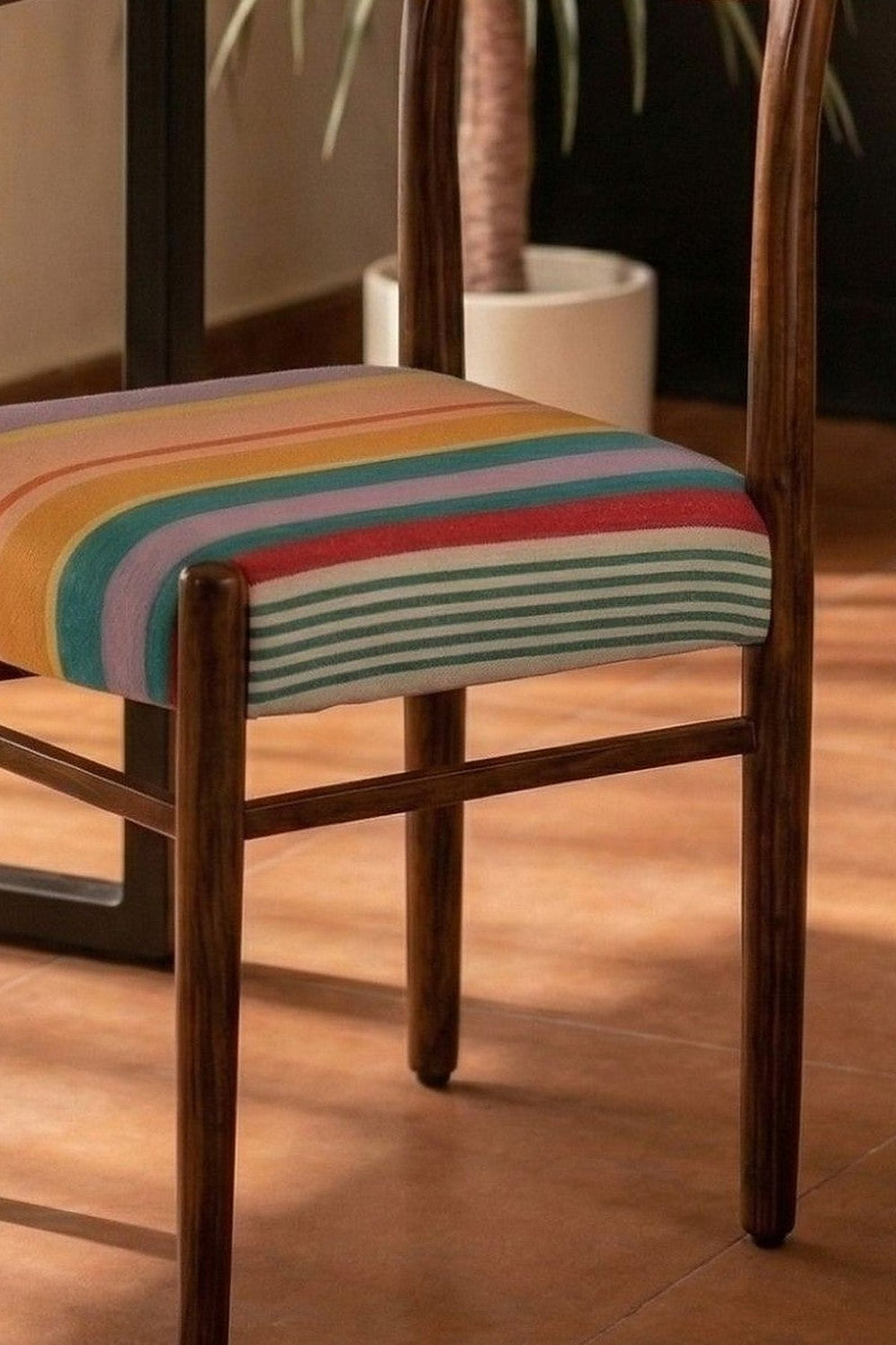 Upholstered Bundle Ay`s Retro Dining Chair in Nu Happy Green Fabric