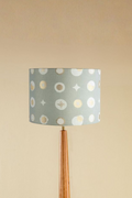Lighting Bundle Balance Wood Floor Lamp with Celestial Sky Drum Lampshade (Lunar Gold)