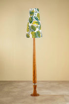 Balance Wood Floor Lamp with Panai Taper Lampshade