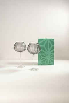 DRINKING GLASSES Balloon Wine Glass (Set of 2)