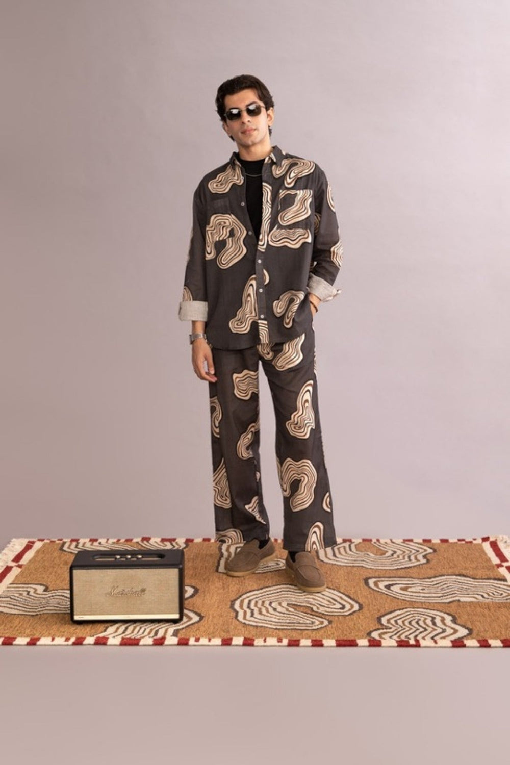 PANTS Shifting Sands Drawstring Pants (Basalt Brown)