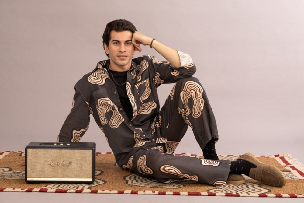 SHIRTS Shifting Sands Full Sleeve Shirt (Basalt Brown)