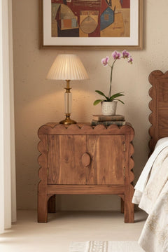 Miramar Acacia Wood Bedside Table