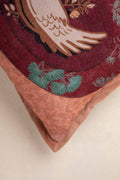 PRINT & PATTERN CUSHIONS Bird In The Pines Vintage Peach Cushion Cover (41 X 41 Cm)