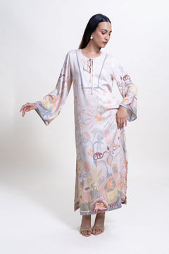 Treehouse Kaftan Dress (Birdie Blush)