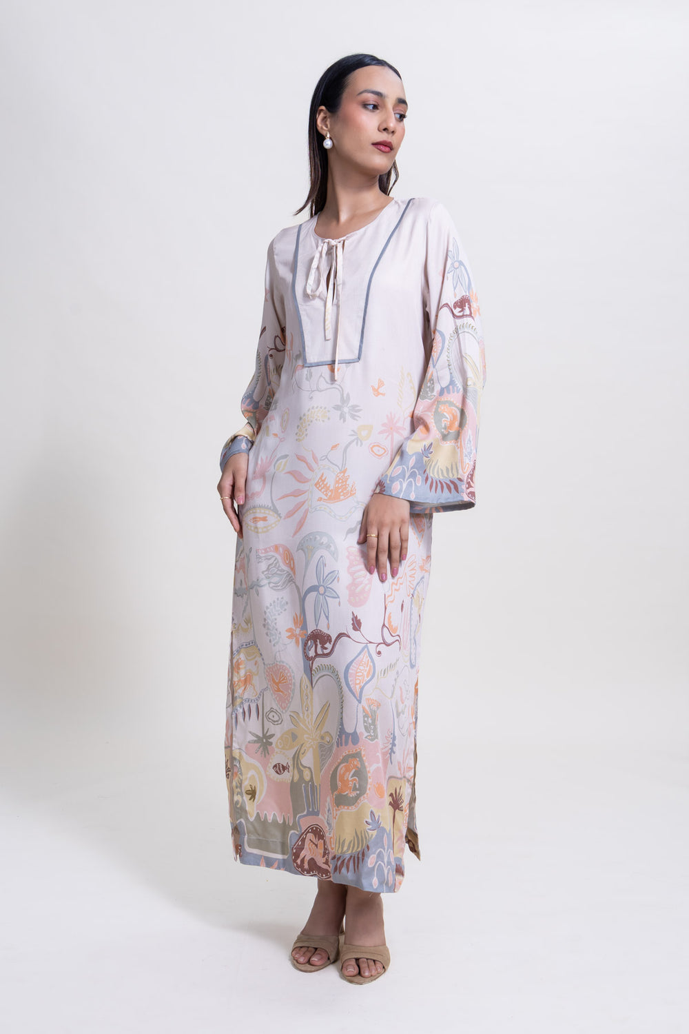 DRESSES Treehouse Kaftan Dress (Birdie Blush)