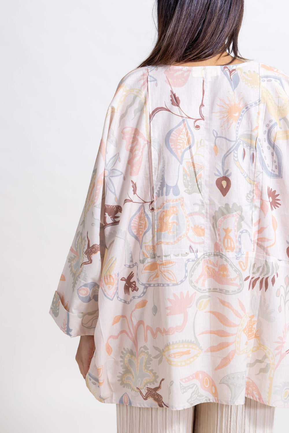 TOPS Treehouse Tunic Top (Birdie Blush)