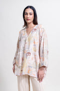 TOPS Treehouse Tunic Top (Birdie Blush)