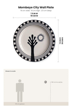 WALL PLATES Mombaye City Wall Plate