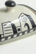 DINING ACCESSORIES Mombaye City Ceramic Butter Dish