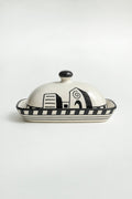 DINING ACCESSORIES Mombaye City Ceramic Butter Dish