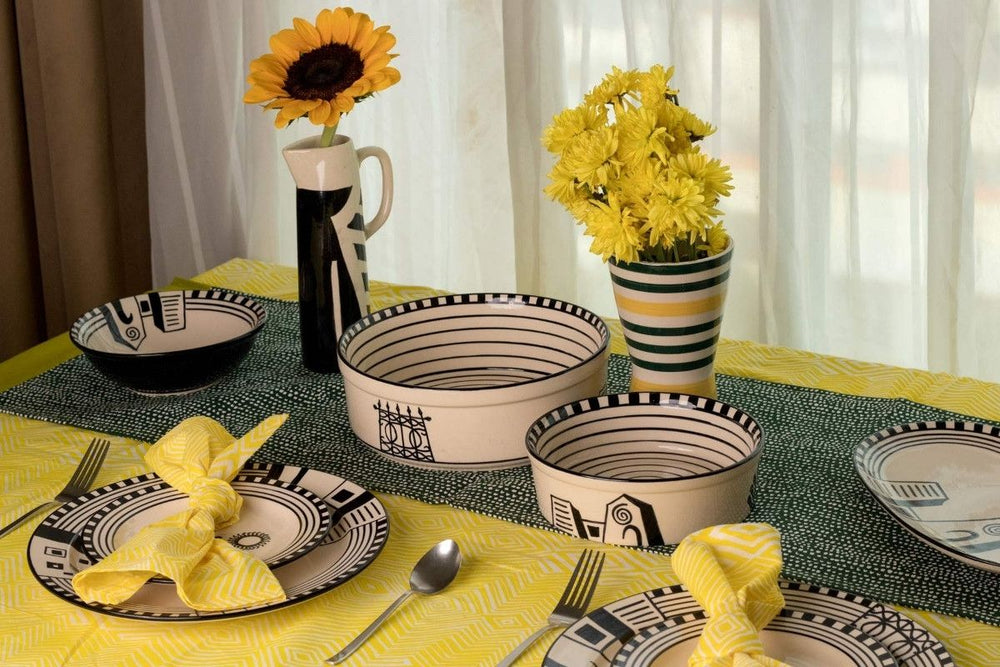 SERVING BOWLS Mombaye City Ceramic Extra Large Serving Bowl