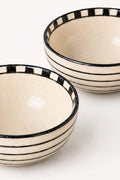 BOWLS Mombaye City Ceramic Katori (Set Of 2)