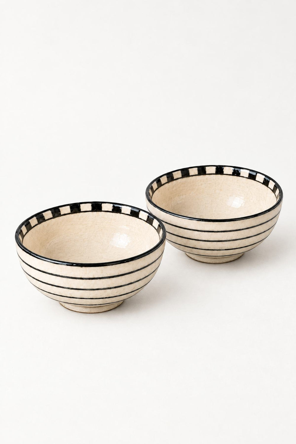BOWLS Mombaye City Ceramic Katori (Set Of 2)