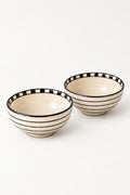 BOWLS Mombaye City Ceramic Katori (Set Of 2)