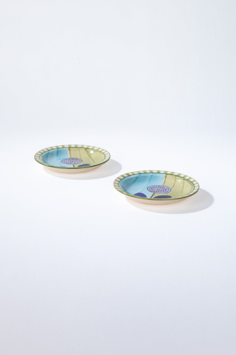 WALL PLATES Semanae Ceramic Wall Plate (Set Of 2)