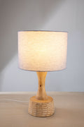 LAMPSHADES Solid Large Drum Lampshade (Blue)